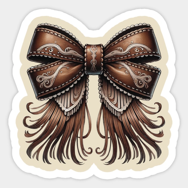 Western Bow Sticker by Teresa's Store 1